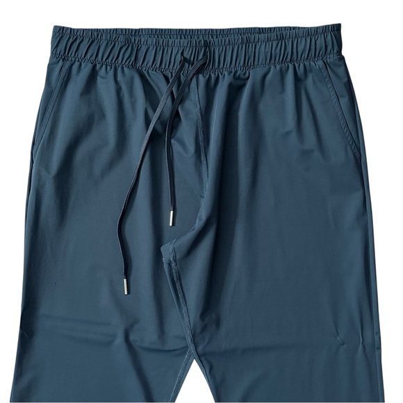 ZYIA Active Everywhere Tapered Drawstring Lightweight Pants Navy Size Large - Picture 4 of 11